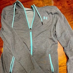 Under Armour hooded zip up jacket